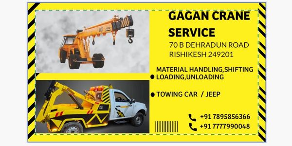 Crane Service In Rishikesh