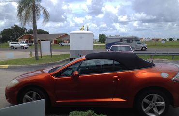 2007 Mitsubishi Eclipse Spyder. Infinity OP 35% on the front and 20% on the rear