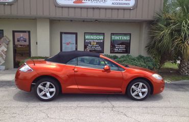 2007 Mitsubishi Eclipse Spyder. Infinity OP 35% on the front and 20% on the rear