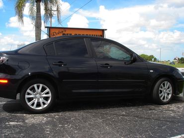 2009 Mazda 3. High Performance 30% on the front and 15% on the rear