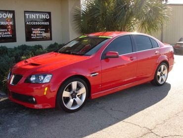 2009 Pontiac G8 GXP. High Performance 15% all the way around