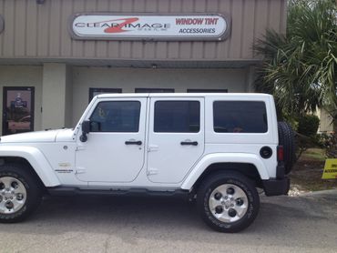 2015 Jeep Liberty. High Performance 30% on the front and 15% on the rear