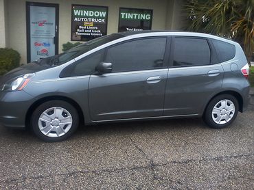 2013 Honda Fit. High Performance 30% on the front and 05% (limo) on the rear 