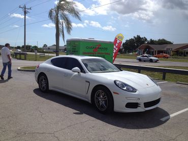 2014 Porsche Panamera. High Performance 30% on the front and 15% on the rear doors and rear window