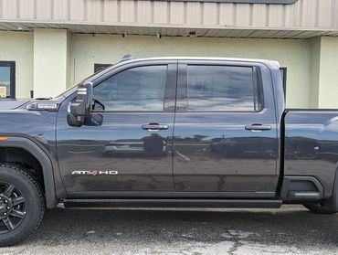 2022 GMC Sierra HP 20% on the front Suntek Window Tint