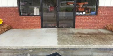 Commercial Pressure Washing, Concrete Cleaning