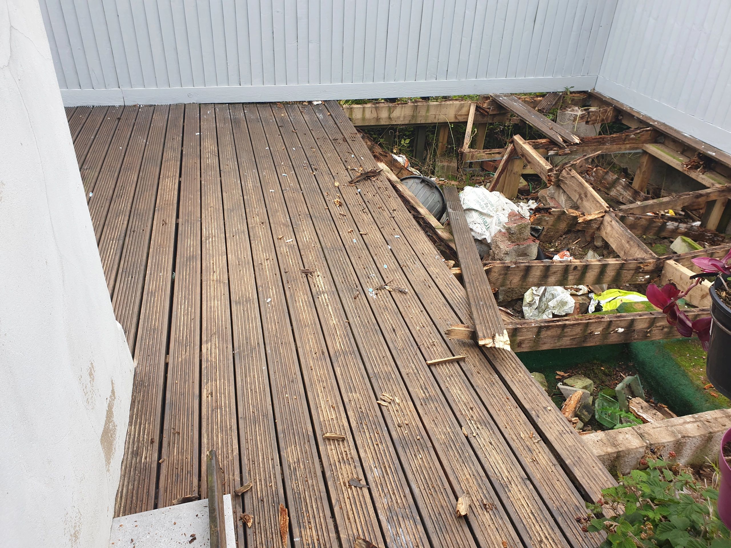 Decking removal