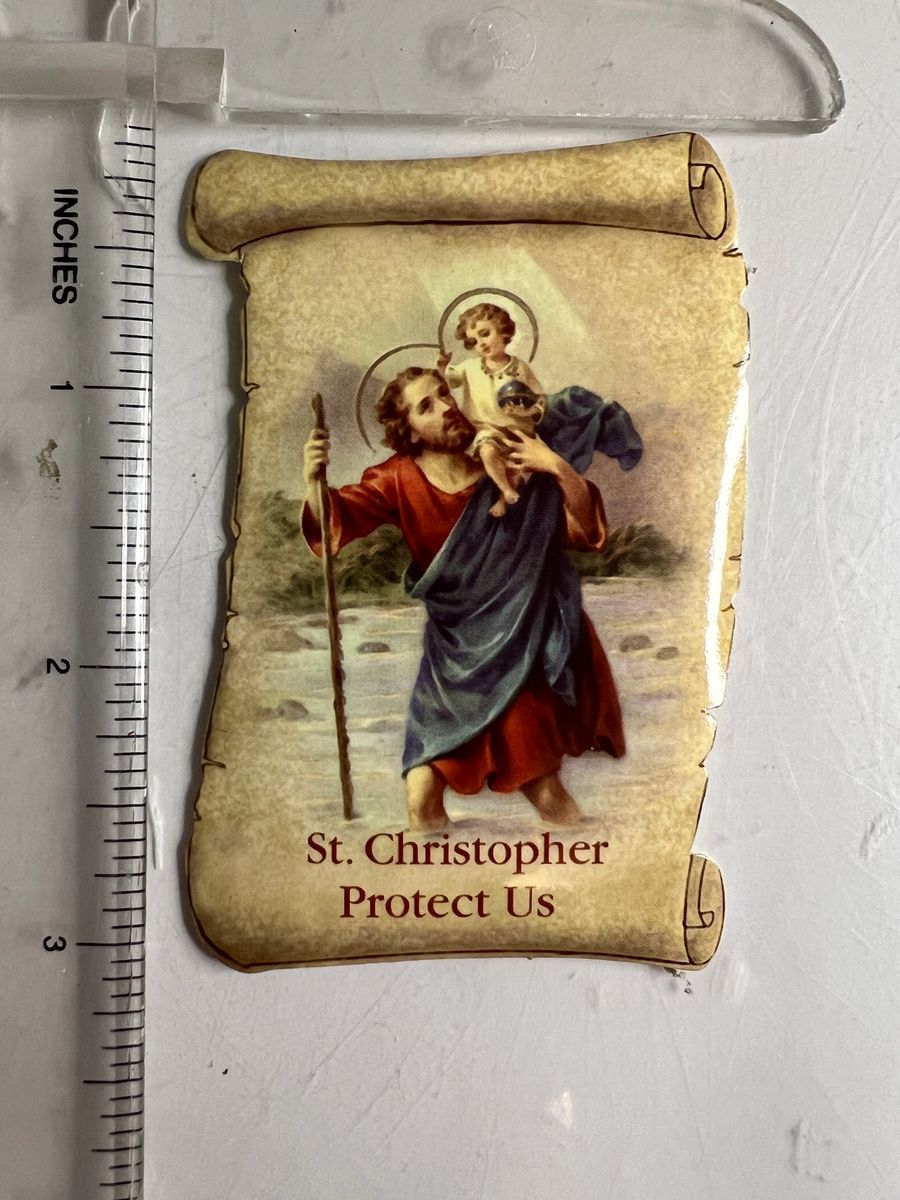 STICKER: SAINT CHRISTOPHER - [#36]