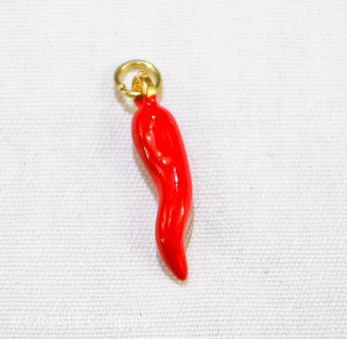 Charm Good Luck Italian Horn Corno Cornicello Pendant Made In Italy