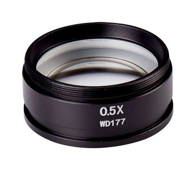 #AXL050  0.5X Aux Lens
WD: 177mm
OD:49.5mm
For Scope Mod# SB1314,ST1315,SB1214 and ST1215 scopes