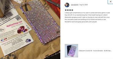 swarovski crystal iphone 11 pro max case