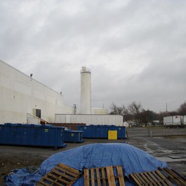 Active corrugated plant with land use controls.