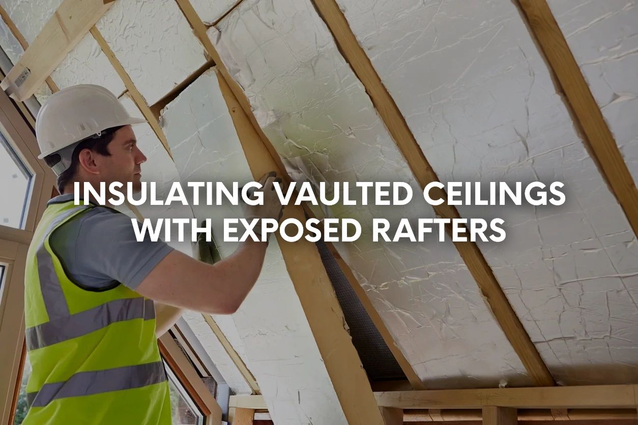 Insulating Vaulted Ceilings With Exposed Rafters
