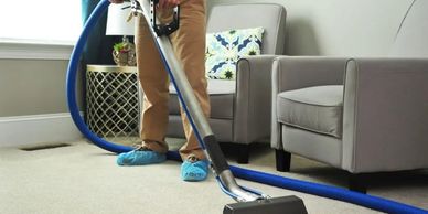 Wall to wall carpet cleaning