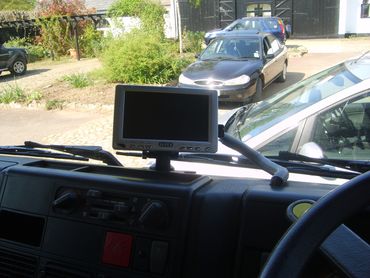 North Wales horse truck dash mount monitor