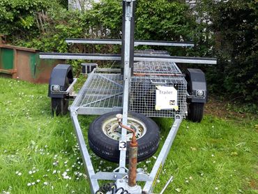 Kayak trailer servicing Anglesey North Wales