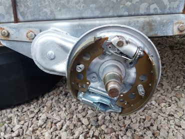 North Wales Trailer brake system refurbishment