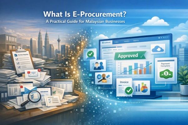 What Is E-Procurement illustration