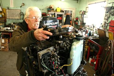 LeClaire Photography, Cape Cod Commercial Fisheries Book , Marine Mechanic, Cape Cod Mechanic