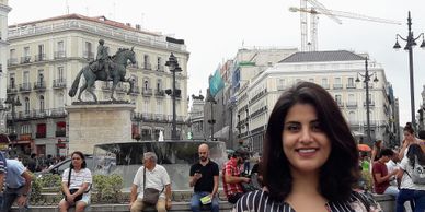 Loujain AlHathloul, image of Emna Mizouni under CC0 Licence.