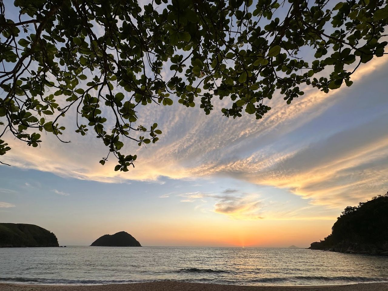 Pôr do sol em Toque Toque Grande