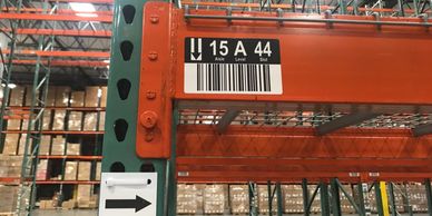 Warehouse Rack Labels - Bar Code Consultants | Bar Code Consultants