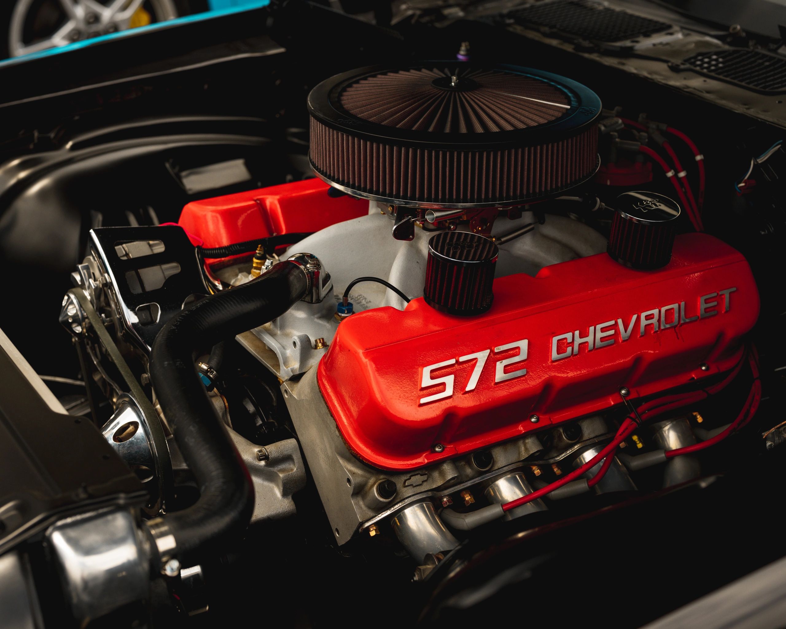 engine bay detail clean