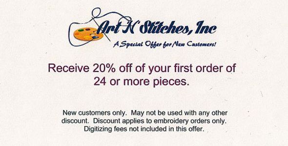 Embroidery  art n stitches inc