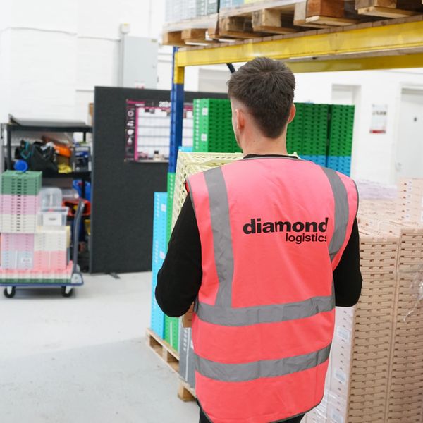 Parcels being prepared for local, nationwide, and international shipping from Birmingham warehouse