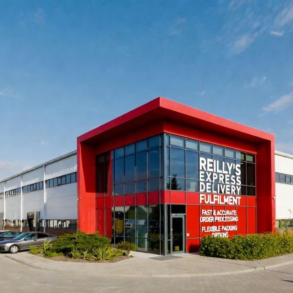 Reilly’s Express Delivery collecting parcels for next day delivery in Leicester, Birmingham,Coventry