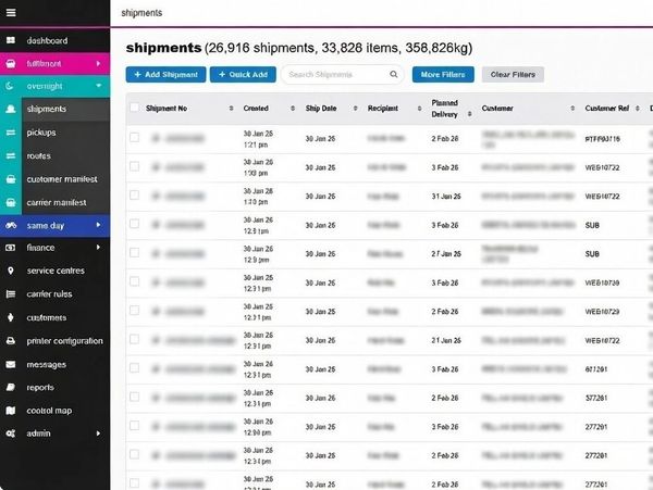 Tracked next day parcel delivery across Leicester, Birmingham, and Coventry
