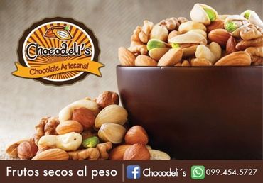 Frutos secos para toca ocasión con Chocodelis.