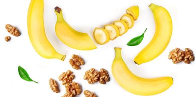 bananas and nuts