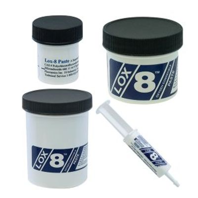 LOX-8 Paste Resistant to sodium hypochlorite, ferric, alum, & other treatment plant chemicals