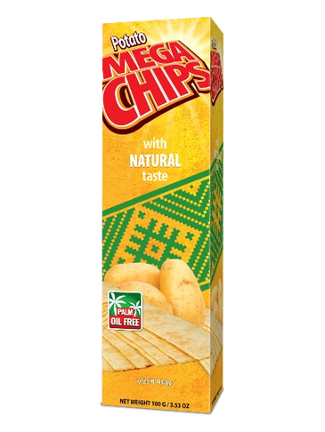 The spicy fire black box of potato mega chips