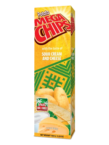 mega chips sour cream and cheese