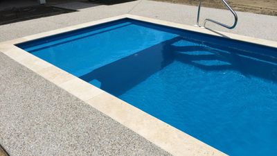 pool installed by armstrong pools & outdoors - outback