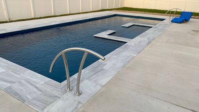 pool installed by armstrong pools & outdoors - sydney harbour