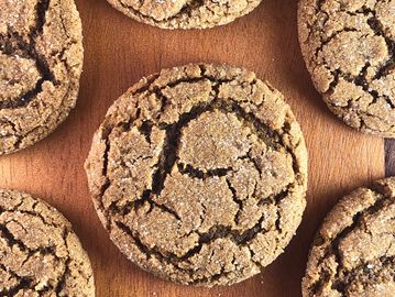 These ginger cookies are a soft, perfect blend of ginger and spice.  Popular for every occasion.