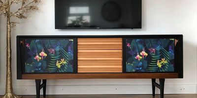 Upcycled mid Century sideboard 