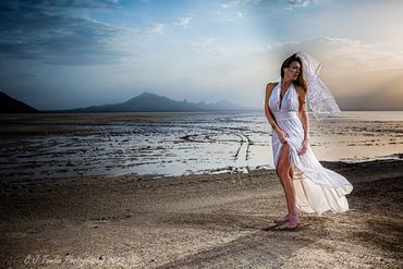 Bonneville salt flats, Wedding, Photography, destination Wedding, Cinematic Photography. Dark images