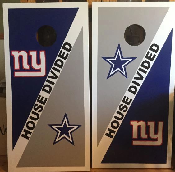 NFL New York Giants 2'x3' Cornhole Board - Gray