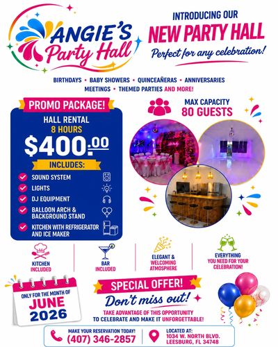 Angie's Party Hall