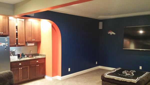 painted team logo fandom mancave