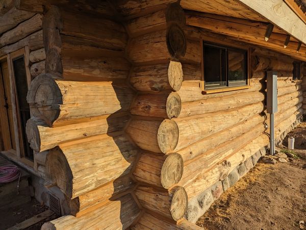 log home chinking