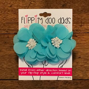 Flippity Doo Dads fashion accessories for flip flops, wedding, summer