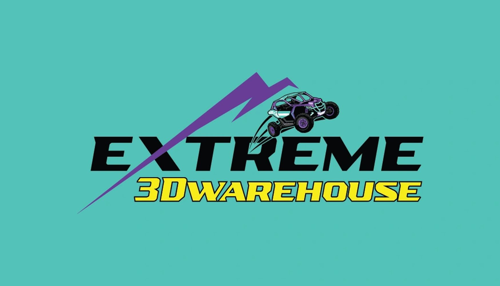Logo with 'Extreme 3D Warehouse' text and off-road vehicle illustration.