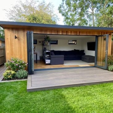 Bespoke Garden office & Family Cinema Room