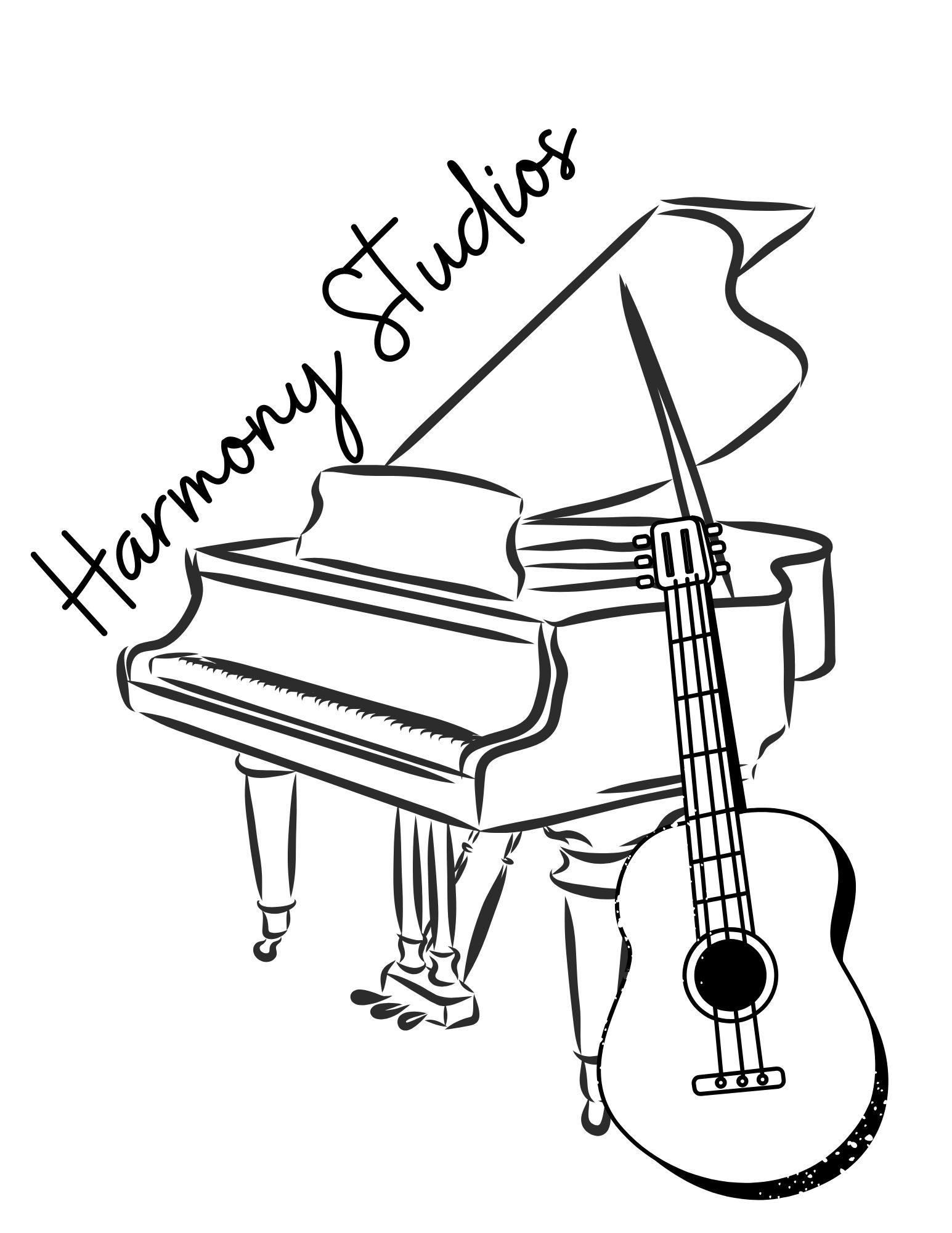 Real studio photo for Harmony Studio's