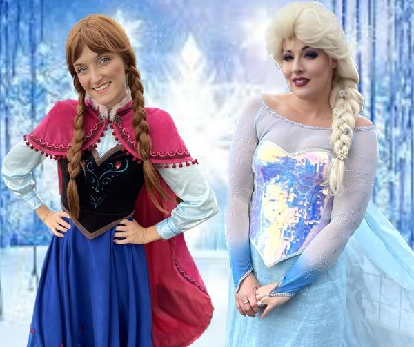 Elsa and Anna for hire Orlando 